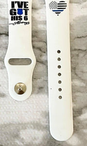 I've got his 6 Silicone Smart Watch Band Natural Engrave