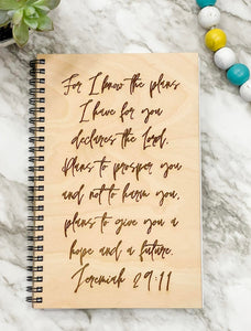 Jeremiah 29:11 Journal